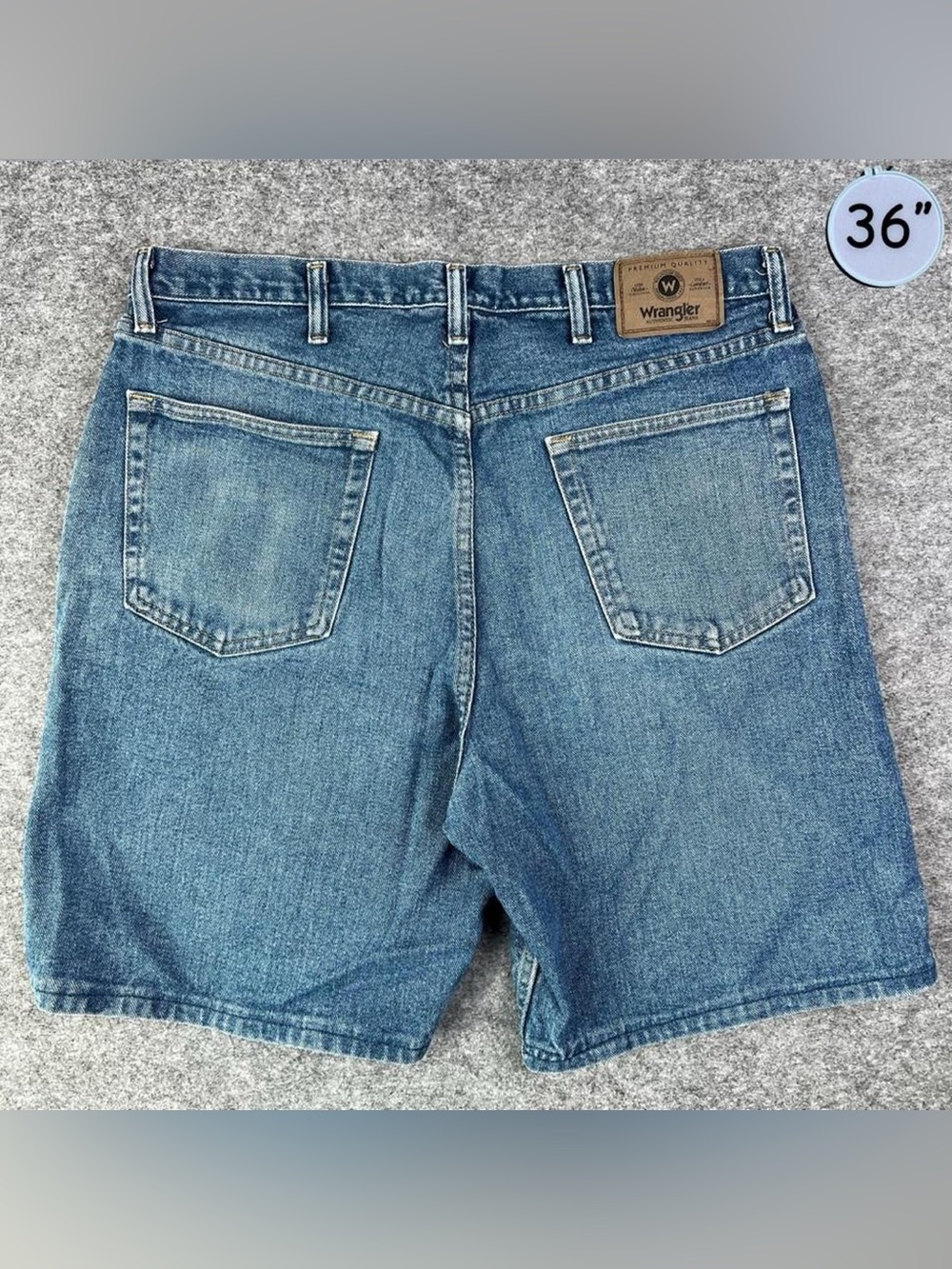 Wrangler Blue Denim Jean Shorts